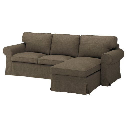 EKTORP, cover for 3-seat sofa with chaise longue, 806.355.97