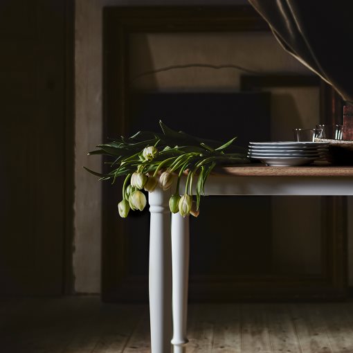 DANDERYD/DANDERYD, τραπέζι και 4 καρέκλες, 130x80 cm, 894.839.43