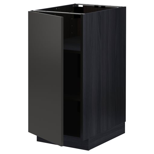 METOD, base cabinet with shelves, 40x60 cm, 894.988.26