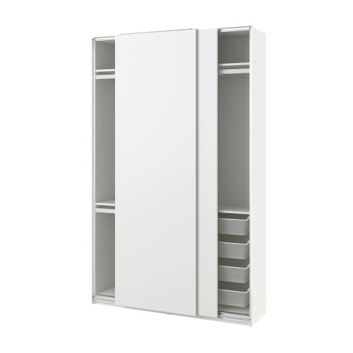 PAX/HASVIK, ντουλάπα με συρόμενες πόρτες, 150x43x236 cm, 895.002.97