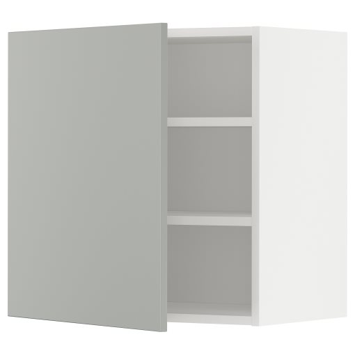 METOD, wall cabinet with shelves, 60x60 cm, 895.393.94