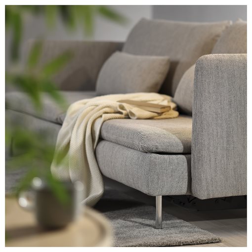 SÖDERHAMN, τριθέσιος καναπές-κρεβάτι με μπράτσα, 895.800.67