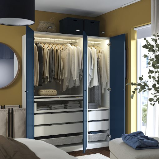 PAX/FYRUDDEN, wardrobe combination, 150x60x201 cm, 895.817.69