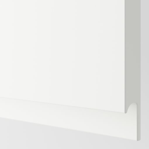 METOD, γωνιακό ντουλάπι βάσης με ράφι, 128x68 cm, 895.850.55