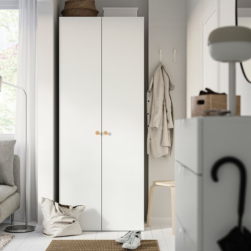 LASTARE, wardrobe combination, 80x62x200 cm, 896.034.22