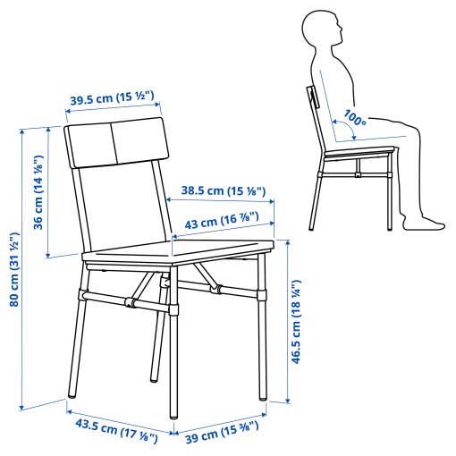 GRÖTÅN/GRÖTÅN, table and 2 chairs, 80 cm, 896.174.19