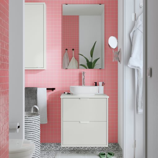 HAVBÄCK/VINDEL, wash-stand with drawers/wash-basin, 62x49x77 cm, 896.224.54