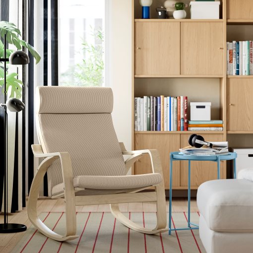 POÄNG, κουνιστή πολυθρόνα, 896.258.53
