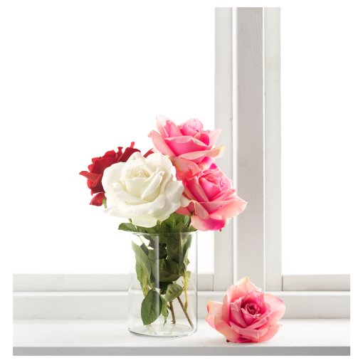 SMYCKA, τεχνητό λουλούδι, Τριαντάφυλλο, 903.357.01