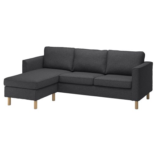 PÄRUP, cover for 3-seat sofa with chaise longue, 904.939.98