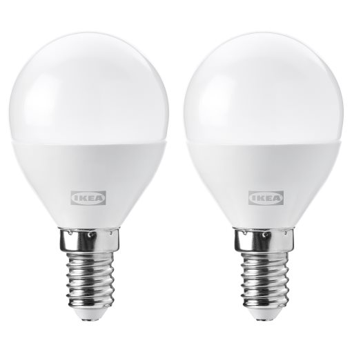 SOLHETTA, LED bulb E14 806 lumen dimmable/globe, 45 mm, 905.493.30