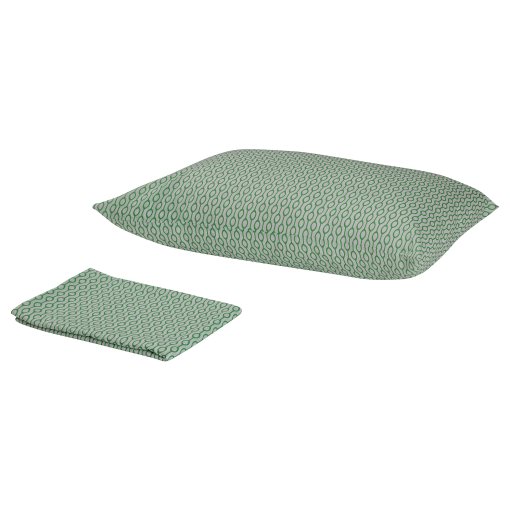 RÖDVED, flat sheet and pillowcase, 150x260/50x60 cm, 905.624.68