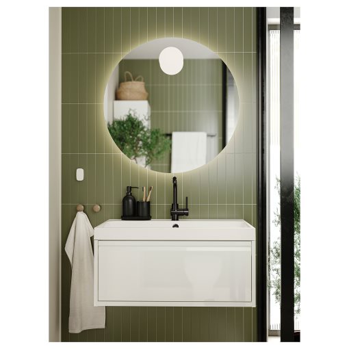 GANSJÖN, 3-piece bathroom set, 905.870.39