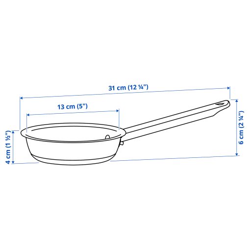 IKEA 365+, frying pan/non-stick coating, 13 cm, 905.879.06