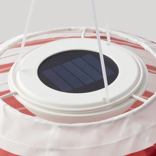 SOLVINDEN, solar-powered pendant lamp with built in LED light source/outdoor, 30 cm, 905.934.98