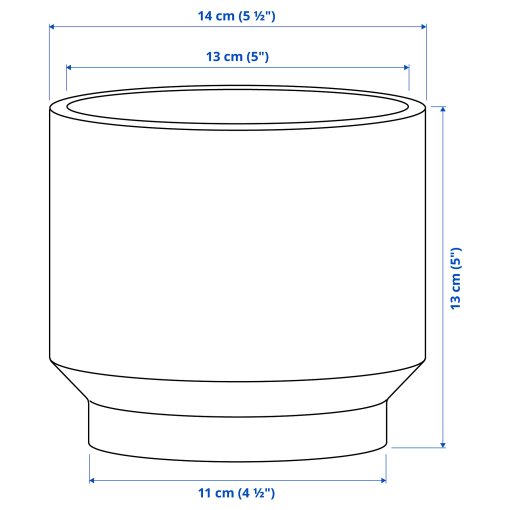 HONUNGSPALM, plant pot in/outdoor, 12 cm, 905.957.89