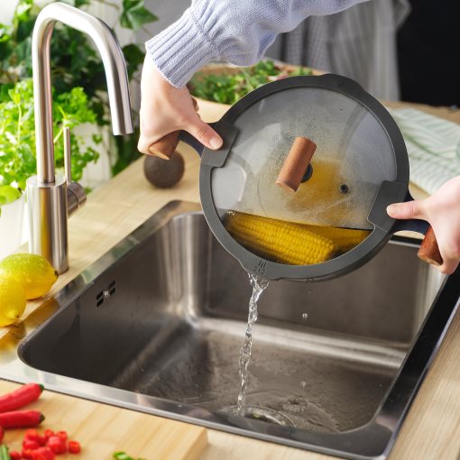 KLIPPFISK, κατσαρόλα με καπάκι και αντικολλητική επένδυση, 5 l, 905.974.82