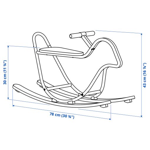 GREJSIMOJS, κουνιστό κάθισμα, 906.029.97