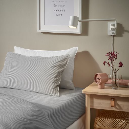 SOLFIBBLA, fitted sheet, 90x200 cm, 906.164.14