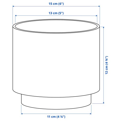 SANDKÖRSBÄR, plant pot in/outdoor, 12 cm, 906.218.25