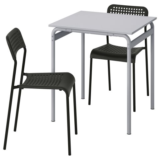 GRASALA/ADDE, table and 2 chairs, 67 cm, 994.972.56