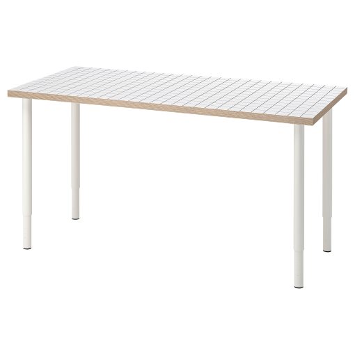 LAGKAPTEN/OLOV, desk, 140x60 cm, 995.084.91