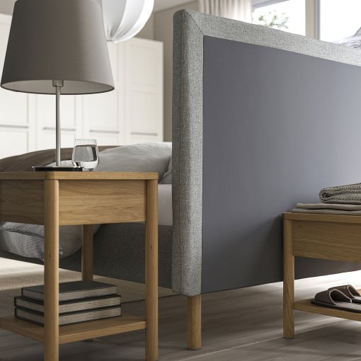 TÄRNKULLEN, upholstered bed frame, 160x200 cm, 995.692.05