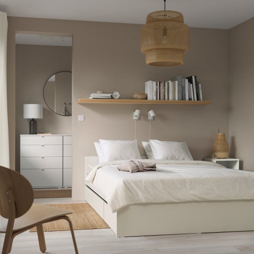 bed frame with 2 storage boxes, 140x200 cm, 995.819.76