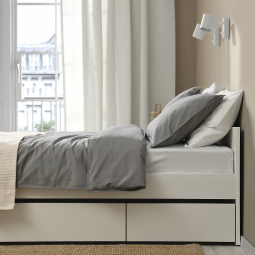 bed frame with 2 storage boxes, 140x200 cm, 995.819.76