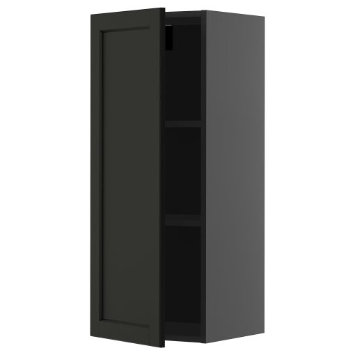 METOD, wall cabinet with shelves, 40x100 cm, 995.891.33