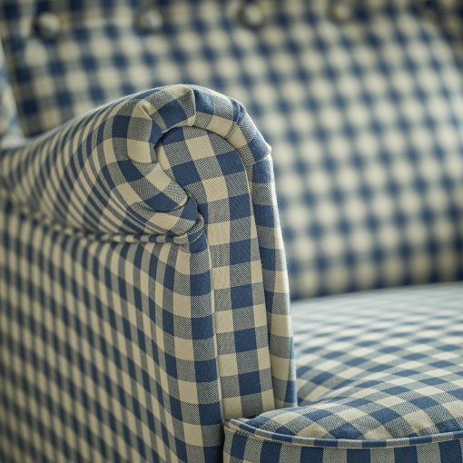 STRANDMON, wing chair with footstool, 995.903.39
