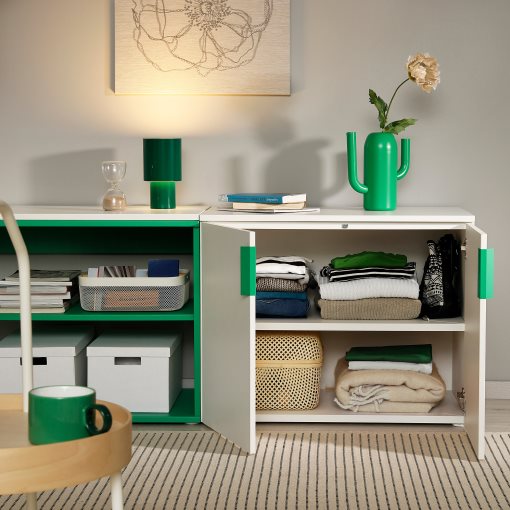 open storage combination with 2 doors, 160x42x63 cm, 995.939.17