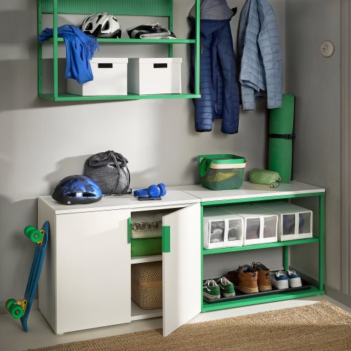 open storage combination with 2 doors, 160x42x63 cm, 995.939.17
