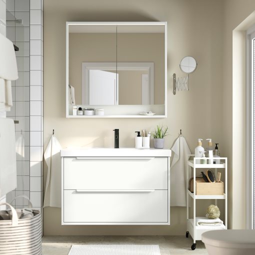 HAVBACK/ORRSJON, wash-stand with drawers/wash-basin, 102x49x69, 996.293.46