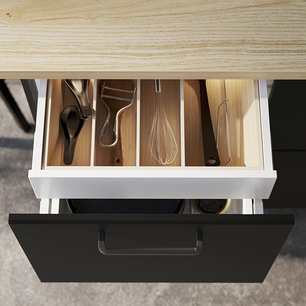 A guide to organised kitchen drawers