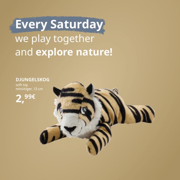 Every Saturday, we play together and explore nature!