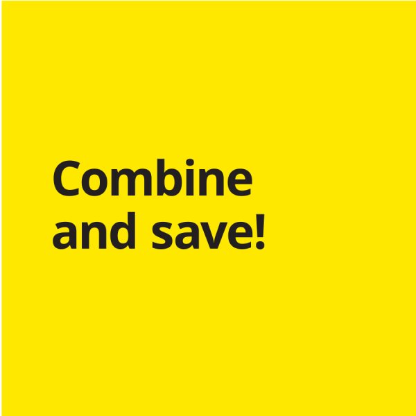 Combine and save!