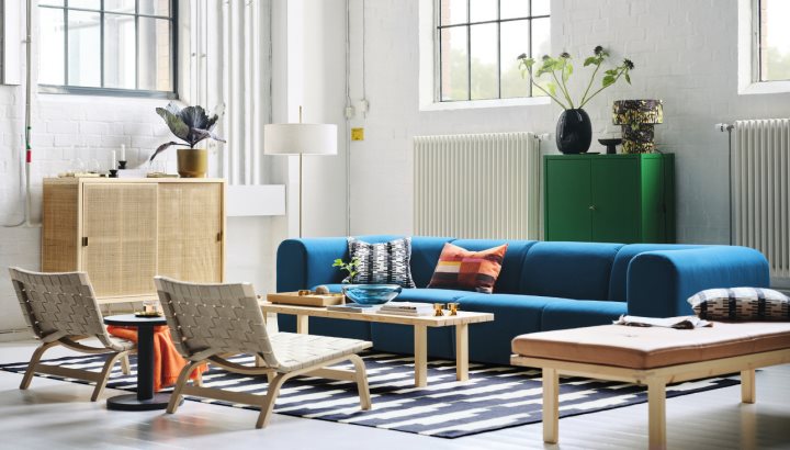Mix and (mis)match to create a unique Scandinavian living room