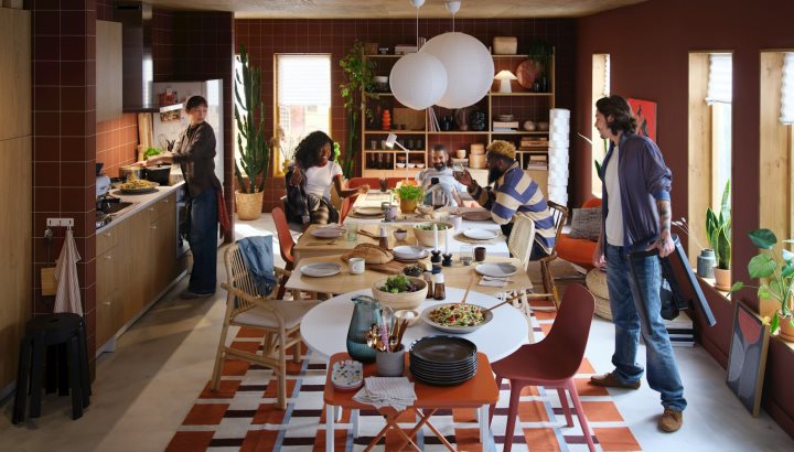 From cooking to connecting: A communal kitchen that does it all