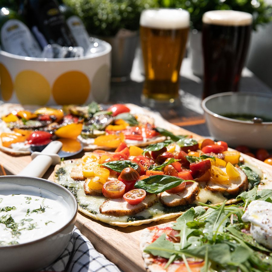 3 easy pinsa ideas with GRÄDDAT soft thin flatbread