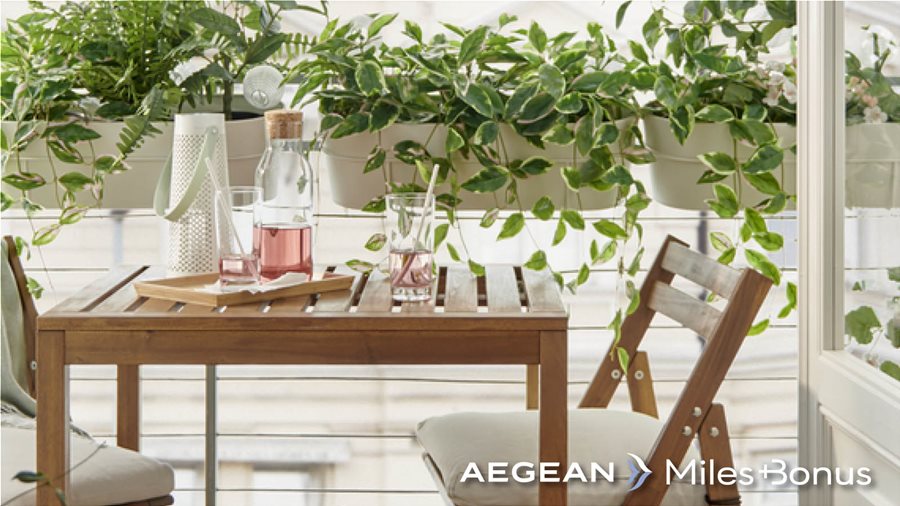 Redeem 30% less miles on your purchases at IKEA!