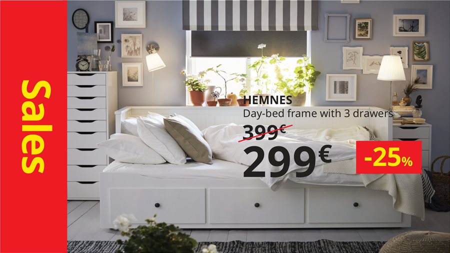 IKEA sales up to 70% off to refresh every part of your home.